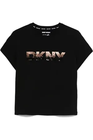 DKNY T-Shirt mit Pailletten