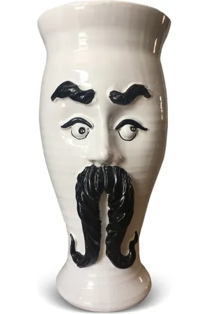 Les-Ottomans Große Mustache Vase 24cm x 12cm