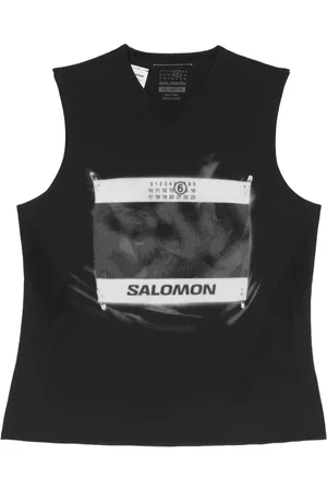 Maison Margiela X Salomon Tanktop mit Logo-Print
