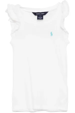 Ralph Lauren T-Shirt mit Flatterärmeln