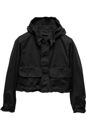 Prada Cropped-Jacke aus Baumwolle