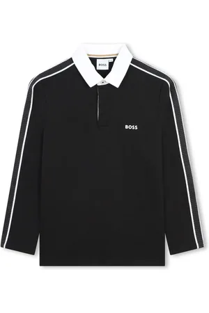 HUGO BOSS Poloshirt mit Logo-Print