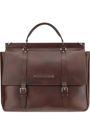 Brunello Cucinelli Reisetasche aus Leder