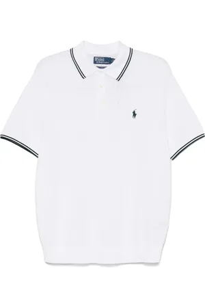 Ralph Lauren Poloshirt mit Polo Pony-Stickerei