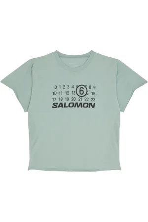 Maison Margiela X Salomon T-Shirt mit Nummern-Print