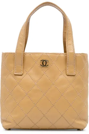 CHANEL 2002-2003 CC Wild Stitch Handtasche aus Kalbsleder