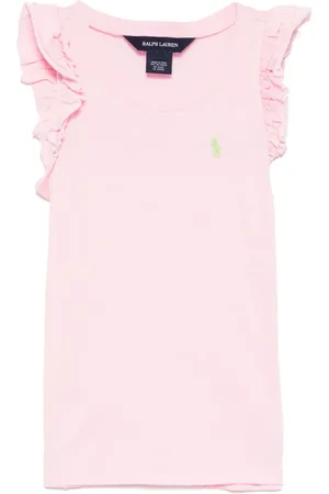 Ralph Lauren T-Shirt mit Flatterärmeln