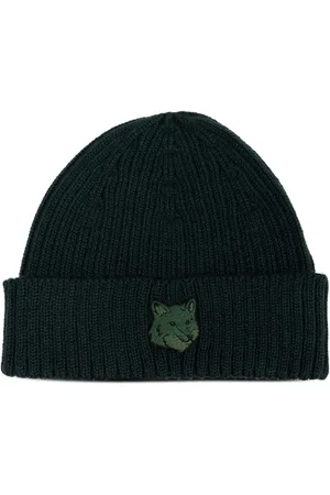 Maison Kitsuné Bold Fox Head Beanie