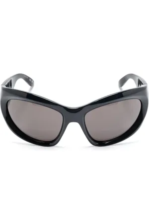 Balenciaga Wrap Sonnenbrille mit D-Gestell