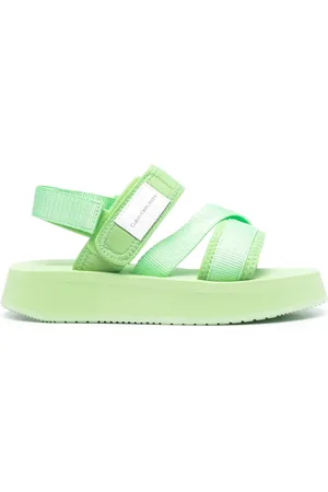 Calvin Klein Plateau-Sandalen mit Logo