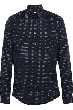 Calvin Klein Hemd mit geometrischem Print