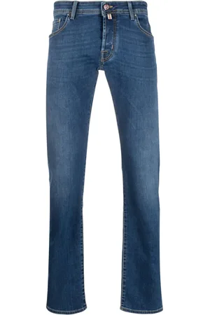 Jacob Cohen Halbhohe Straight-Leg-Jeans