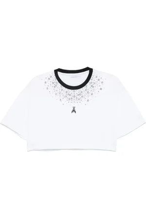 Patrizia Pepe T-Shirt mit Kristallen