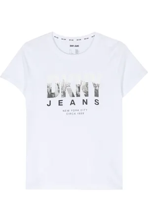 DKNY Skyline T-Shirt mit Foto-Print