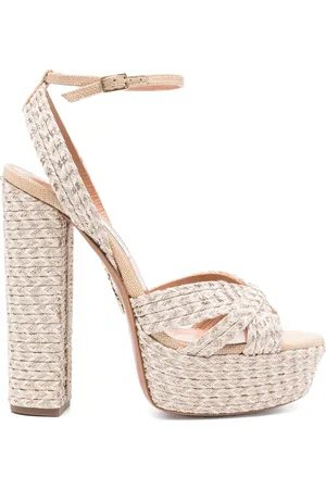 Aquazzura Geflochtene Sandalen 150mm