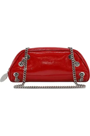 Stella McCartney Schultertasche mit Logo-Schild