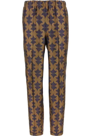 ALBERTO BIANI Hose mit Jacquardmuster