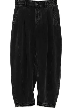 CROQUIS Ausgeblichene Tapered-Jeans
