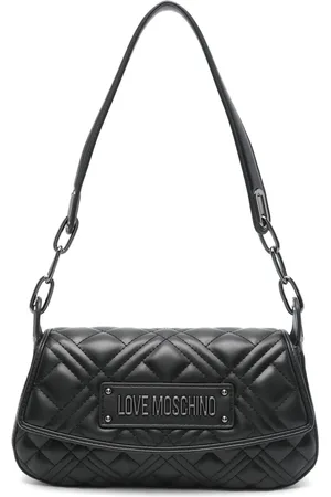 Moschino Schultertasche aus Matelassé-Leder