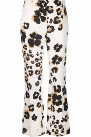 Moschino Hose mit Leoparden-Print