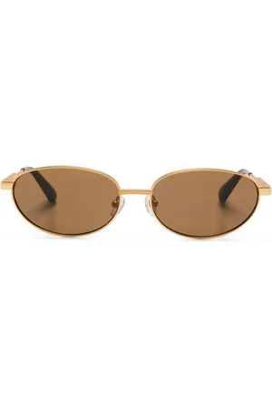 Jacquemus Sonnenbrille mit ovalem Gestell
