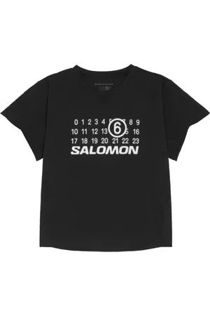 Maison Margiela X Salomon T-Shirt mit Logo-Print