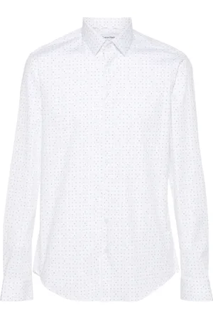 Calvin Klein Hemd mit geometrischem Print