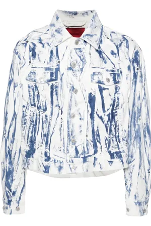 Kusikohc Ausgeblichene Jeansjacke