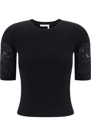 Chloé T-Shirt mit Stickerei