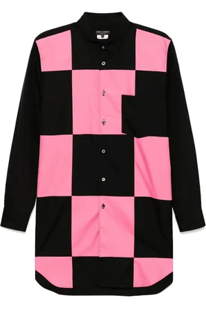 Comme des Garçons Hemd im Patchwork-Design