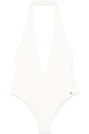 Kiki de Montparnasse Echauffe Neckholder-Badeanzug