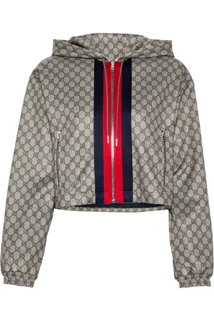 Gucci Cropped-Jacke mit Logo