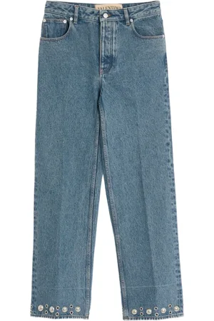 VALENTINO GARAVANI Jeans mit geradem Bein