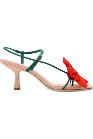 Loeffler Randall Pantoletten aus Leder 70mm