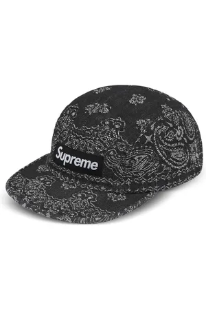 Supreme Jeans-Baseballkappe aus Bandana-Jacquard