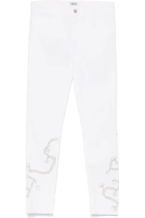 Liu Jo Strassverzierte Jeans
