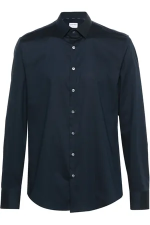 Calvin Klein Hemd mit Monogramm-Stickerei
