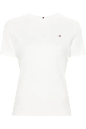 Tommy Hilfiger T-Shirt mit Flaggenstickerei