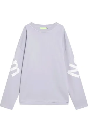 New Amsterdam Langarmshirt mit Logo-Print