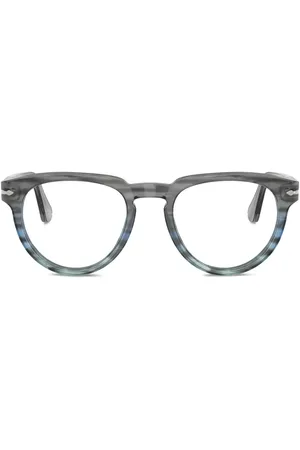 Persol Brille mit Panto-Gestell