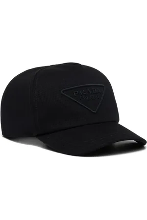 Prada Baseballkappe mit Logo-Stickerei