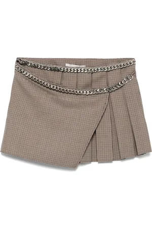 Stella McCartney Rock mit Hahnentrittmuster