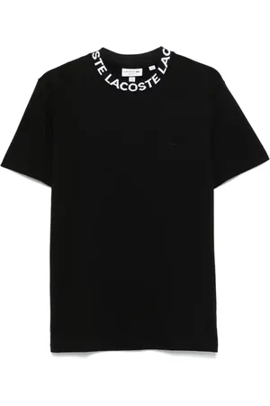 Lacoste Piqué-T-Shirt mit Jacquard-Logo