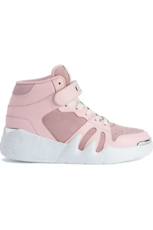 Giuseppe Zanotti High-Top-Sneakers mit Wildledereinsatz