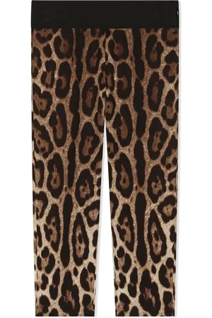 Dolce & Gabbana Leggings mit Leoparden-Print