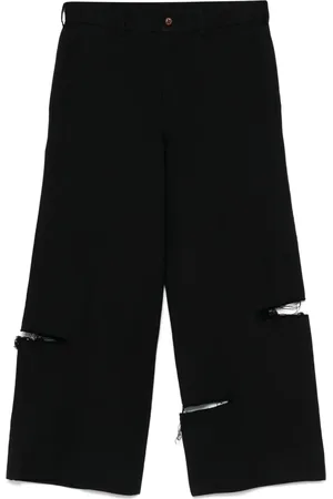 Comme des Garçons Hose im Distressed-Look