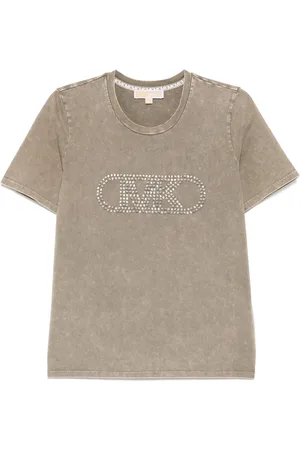 Michael Kors T-Shirt mit Empire-Nieten