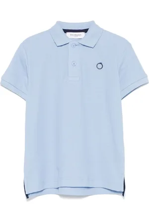 Trussardi Poloshirt mit Logo-Applikation