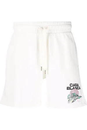 Casablanca Joggingshorts mit Logo-Stickerei