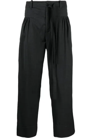 Kiko Kostadinov Bundfaltenhose mit weitem Bein